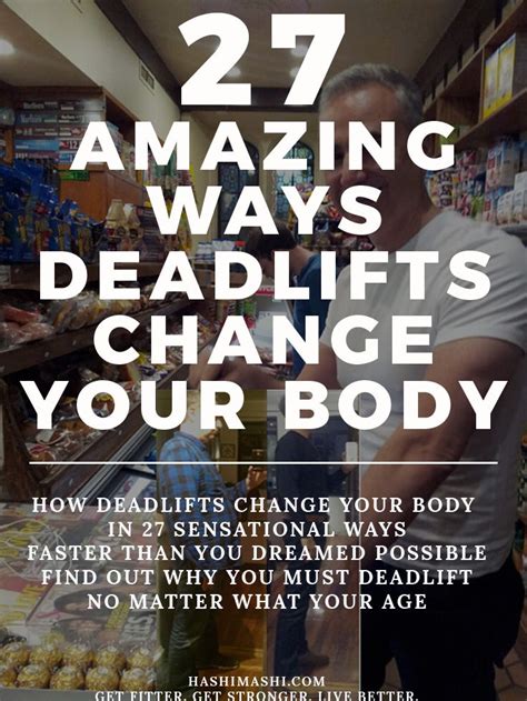 How Deadlifts Change Your Body In 27 Sensational .